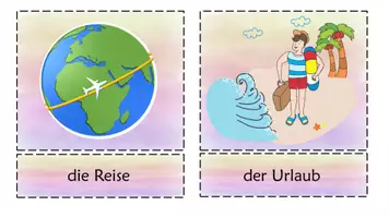 Vorschau - Bildkarten - Wort- und Bildkarten Wortschatz Sommer DaZ/DaF - Seite 2