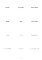 Vista previa - Manualidades / Dibujos para colorear - Football / Fútbol: Vocabulary Cards (Tarjetas de palabras) - página 3