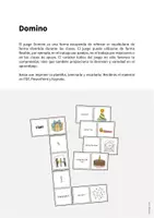 Vista previa - Juegos / Gamificación - Party / Fiesta: Domino (Juego para la clase de inglés) - página 1
