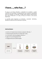 Vista previa - Juegos / Gamificación - Easter / Pascua: I have..., who has...? (Juego para la clase de inglés) - página 1