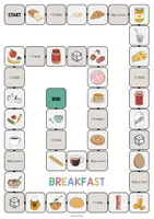 Vista previa - Juegos / Gamificación - Breakfast / Desayuno: Vocabulary Game (Juego para la clase de inglés) - página 2