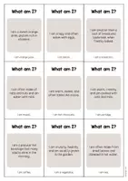 Vista previa - Tarjetas / Manipulativos - Breakfast / Desayuno: What am I? - Cards (Juego de adivinanzas para la clase de inglés) - página 3
