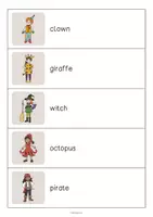 Vista previa - Juegos / Gamificación - Carnival / Carnaval: Running Dictation (Dictado en movimiento para la clase de inglés) - página 2