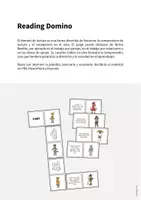 Vista previa - Manualidades / Dibujos para colorear - Carnival / Carnaval: Reading Domino (Juego para la clase de inglés) - página 1