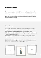 Vista previa - Juegos / Gamificación - Farm / Granja: Memo Game (Juego para la clase de inglés) - página 1