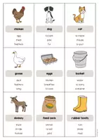 Vista previa - Juegos / Gamificación - Farm / Granja: Don’t say it! (Juego para la clase de inglés) - página 3
