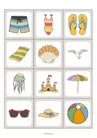 Vista previa - Juegos / Gamificación - Beach / Playa: Floppi (Juego para la clase de inglés) - página 2