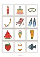 Vista previa - Juegos / Gamificación - Beach / Playa: Floppi (Juego para la clase de inglés) - página 3