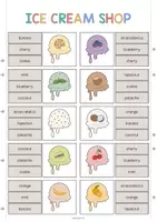 Vista previa - Juegos / Gamificación - Ice Cream Shop / Heladería: Clip Cards (Tarjetas de pinza para la clase de inglés) - página 3