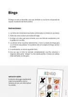 Vista previa - Juegos / Gamificación - Ice Cream Shop / Heladería: Bingo (Juego para la clase de inglés) - página 1