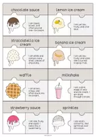 Vista previa - Juegos / Gamificación - Ice Cream Shop / Heladería: Puzzle (Rompecabezas para la clase de inglés) - página 3
