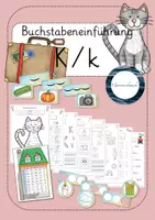 Vorschau - Stundenentwürfe - Buchstabe K/k - Buchstabeneinführung - Deckblatt