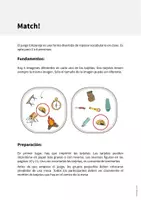 Vista previa - Juegos / Gamificación - Camping / Acampada: Match! (Juego para la clase de inglés) - página 1