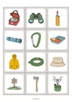 Vista previa - Juegos / Gamificación - Camping / Acampada: Floppi (Juego para la clase de inglés) - página 3