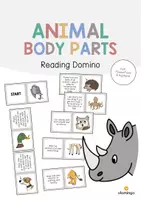 Vista previa - Juegos / Gamificación - Animal Body Parts / Partes del cuerpo de los animales: Reading Domino (Juego para la clase de inglés) - Portada