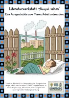 Vorschau - Arbeitsblätter - Literaturwerkstatt - Kurzgeschichte (mit Quiz) - Deckblatt