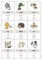 Vista previa - Juegos / Gamificación - Animal Body Parts / Partes del cuerpo de los animales: Don’t say it! (Juego para la clase de inglés) - página 2