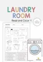 Vista previa - Manualidades / Dibujos para colorear - Laundry Room / Lavadero: Read and Color 1 (Hoja de trabajo de inglés) - Portada