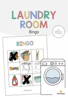 Vista previa - Juegos / Gamificación - Laundry Room / Lavadero: Bingo (Juego para la clase de inglés) - Portada