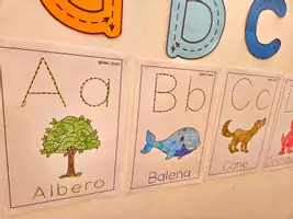 anteprima - Esercizi - Poster dell’Alfabeto – Kit Educativo per la Classe Prima - Pagina 2