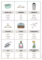 Vista previa - Juegos / Gamificación - Laundry Room / Lavadero: Don’t say it! (Juego para la clase de inglés) - página 3