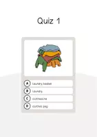Vista previa - Juegos / Gamificación - Laundry Room / Lavadero: Vocabulary Quiz (Trivia para la clase de inglés) - página 3