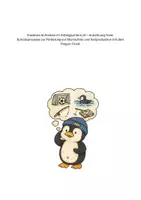 Vorschau - Stundenentwürfe - Schreibanlasss - freies Schreiben mit dem Pinguin Frosti (AB + Kurzentwurf) - Deckblatt