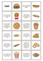 Vista previa - Juegos / Gamificación - Fast Food / Comida rápida: Reading Domino (Juego para la clase de inglés) - página 2