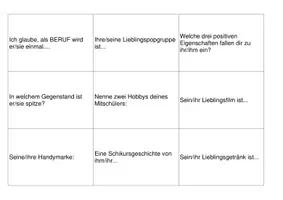 Vorschau - Spiele - Kennenlernkärtchen - Seite 1