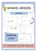 Vorschau - Spiele - Winkel messen (Domino, Legespiel) - Deckblatt