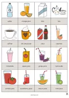 Vista previa - Juegos / Gamificación - Drinks / Bebidas: Drawing Game (Juego para la clase de inglés) - página 2