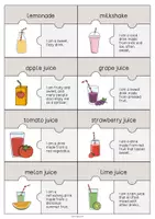 Vista previa - Juegos / Gamificación - Drinks / Bebidas: Puzzle (Rompecabezas para la clase de inglés) - página 3