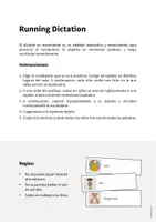 Vista previa - Juegos / Gamificación - Toys / Juguetes: Running Dictation (Dictado en movimiento para la clase de inglés) - página 1