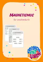 Vorschau - Arbeitsblätter - Magnetismus - Deckblatt