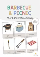 Vista previa - Decoración del aula - Barbecue & Picnic / Barbacoa y picnic: Word and Picture Cards (Tarjetas con imágenes para la clase de inglés) - Portada