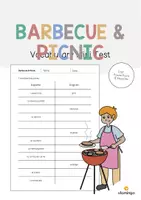 Vista previa - Evaluación - Barbecue & Picnic / Barbacoa y picnic: Vocabulary Mini Test (Test para la clase de inglés) - Portada