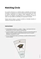 Vista previa - Juegos / Gamificación - Barbecue & Picnic / Barbacoa y picnic: Matching Circle (Rompecabezas circular para la clase de inglés) - página 1