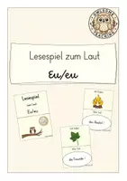 Vorschau - Spiele - Lesespiel zum Laut Eu/eu (Kl. 1/2) - Deckblatt