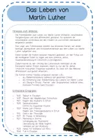 Vorschau - Präsentationen/Tafelbilder - Martin Luther - Lebenslauf - Legematerial und Tafelmaterial - Seite 2