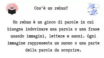 anteprima - Materiale di supporto/inclusione - Spiegazione , che cos'è un Rebus - Pagina 1