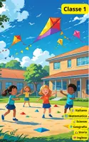 anteprima - Materiale di supporto/inclusione - Classe 1( FACILE,BES 51 PAGINE) MATE,ITA,GEO,STORIA,INGLESE - Pagina di copertina