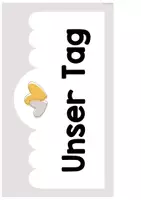 Vorschau - Poster - Tagestransparenz/ -plan/ Visualisierung Stundenplan Grundschule (beige) - Seite 1