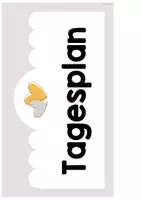 Vorschau - Poster - Tagestransparenz/ -plan/ Visualisierung Stundenplan Grundschule (beige) - Seite 3