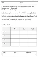 Vorschau - Klassenarbeiten - Klassenarbeit 4 Fälle - 4. Klasse - Seite 3