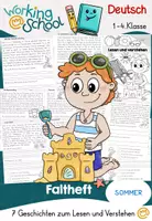 Vorschau - Arbeitsblätter - Sommer | Leseverstehen - Deckblatt