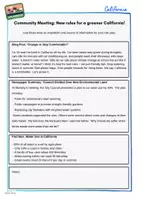 Vorschau - Stundenentwürfe - California 's environment - Role plays - Seite 2