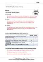 Vorschau - Arbeitsblätter - Arbeitsblätter und Lösungen Kernforschung - Seite 1