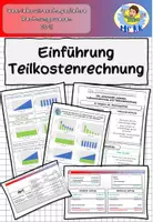 Vorschau - Stundenentwürfe - Einführung in die Teilkostenrechnung BwR 10 II Lehrplan Plus - Deckblatt