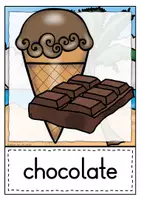 Vorschau - Bildkarten - Bildkarten - Ice cream - Seite 1