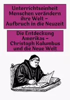Vorschau - Arbeitsblätter - Die Entdeckung Amerikas – Christoph Kolumbus und die Neue Welt - Deckblatt